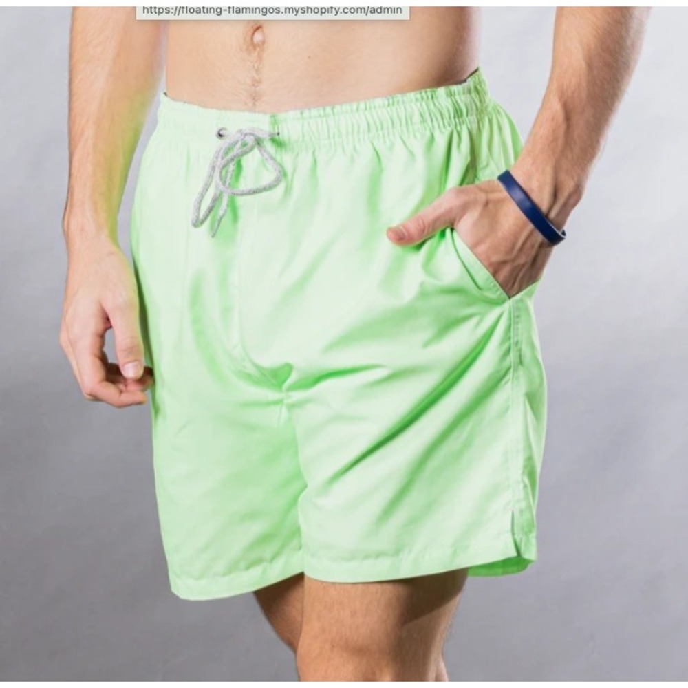 Michael's | Green | Cyclist Liner‎ Swim Trunks | NWT | Medium SKU 379